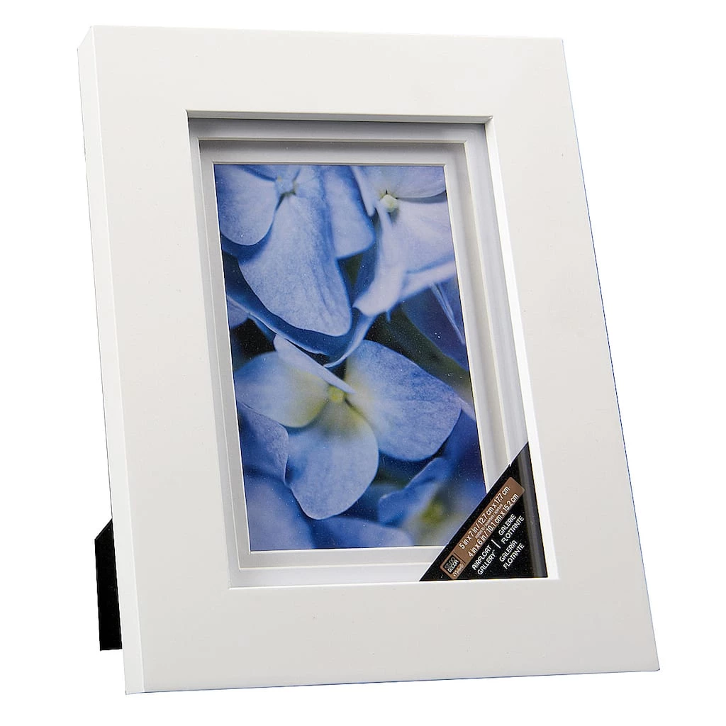 Flash Sale π 8 Pack: White 4" x 6" Gallery Frame with Double Mat, Airfloat Gallery by Studio Décor® by Studio Decor β 1 Flash Sale π 8 Pack: White 4" x 6" Gallery Frame with Double Mat, Airfloat Gallery by Studio Décor® by Studio Decor β