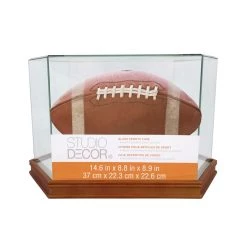 Wholesale 🎁 6 Pack: Football Display Case by Studio Décor® by Studio Decor 🎁