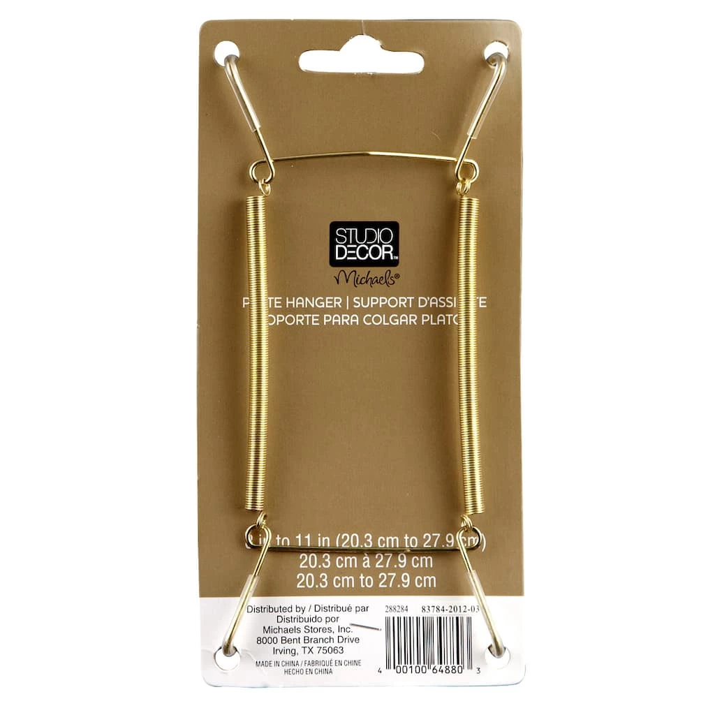 Best Sale β 12 Pack: Brass Plate Hanger by Studio Décor® by Studio Decor π 1 Best Sale β 12 Pack: Brass Plate Hanger by Studio Décor® by Studio Decor π