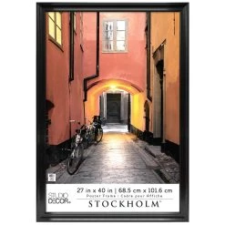 Discount ✔️ 8 Pack: Black Poster Frame, Stockholm™ by Studio Décor® by Studio Decor 🎉