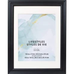 Wholesale 👏 6 Pack: Black 8" x 10" Frame With Mat, Lifestyles™ by Studio Décor® by Studio Decor 🎉