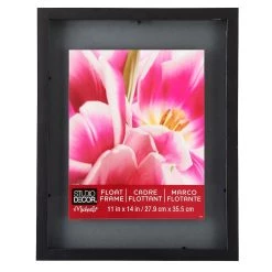 New 👍 8 Pack: Black 11" x 14" Float Frame by Studio Décor® by Studio Decor 🎁