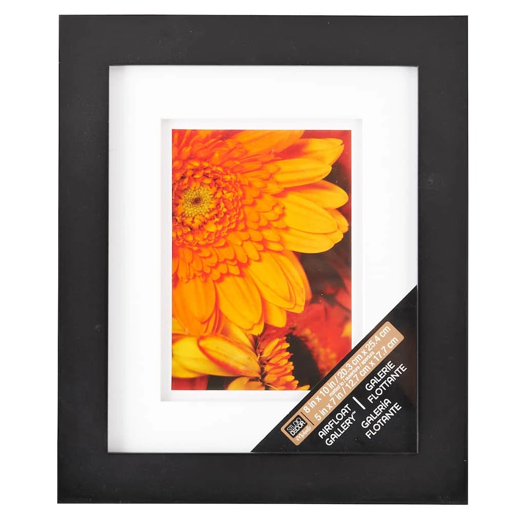 Buy β 8 Pack: Black 5" x 7" Gallery Frame with Double Mat by Studio Décor® by Studio Decor π 1 Buy β 8 Pack: Black 5" x 7" Gallery Frame with Double Mat by Studio Décor® by Studio Decor π