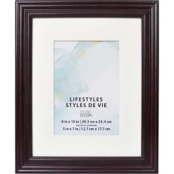 Budget π 12 Pack: Black Cherry 5" x 7" Frame with Mat, Lifestyles™ by Studio Décor® by Studio Decor π―