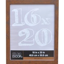 Best Sale 👏 8 Pack: Honey 16" x 20" Frame, Belmont by Studio Décor® by Studio Decor 🥰