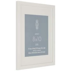 Outlet 💯 8 Pack: White 8" x 10" Frame with Mat, Aspect by Studio Décor® by Studio Decor 👍 -Studio Decor shop MP504973 3