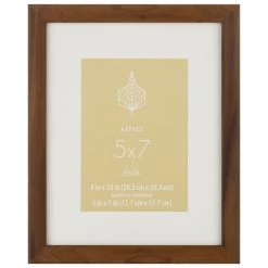 Best Sale 🤩 8 Pack: Rustic 5" x 7" Frame with Mat, Aspect by Studio Décor® by Studio Decor ✨