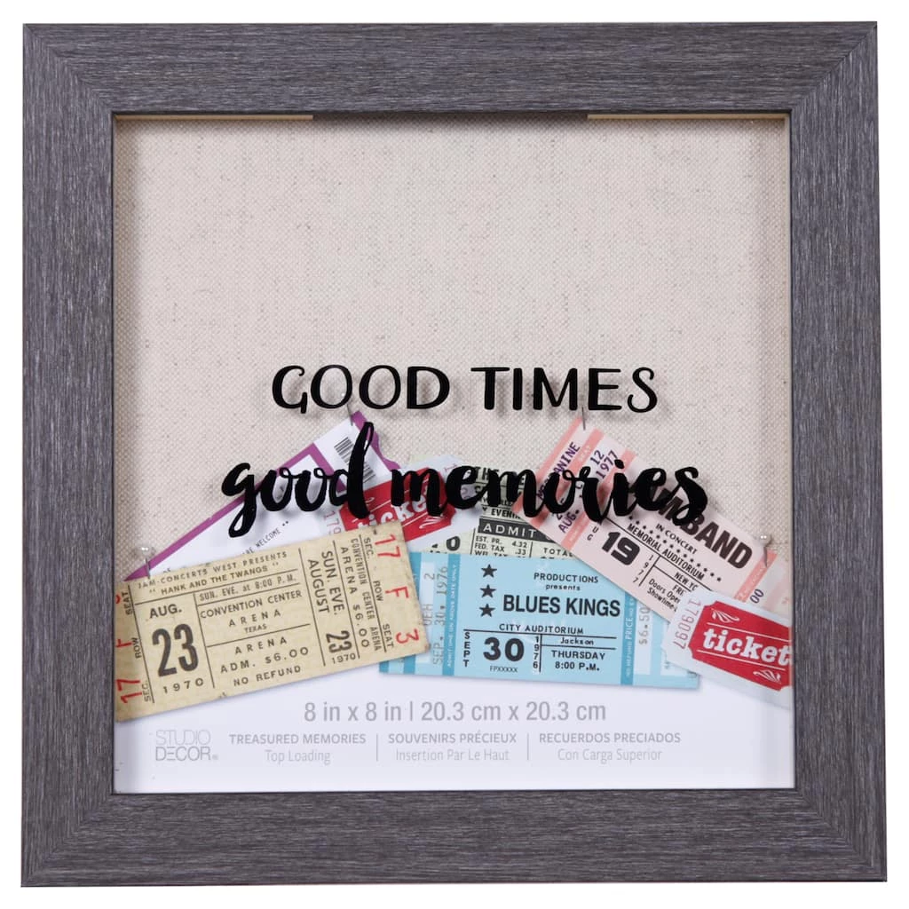 Flash Sale π 6 Pack: Good Times 8" x 8" Shadow Box by Studio Décor® by Studio Decor 𧨠1 Flash Sale π 6 Pack: Good Times 8" x 8" Shadow Box by Studio Décor® by Studio Decor π§¨