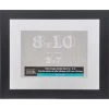 Budget 😀 8 Pack: Black 8" x 10" Float Frame, Belmont by Studio Décor® by Studio Decor ⌛
